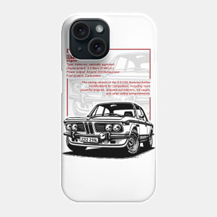 1971 3.0 CSL Phone Case