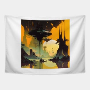 alien planet Tapestry