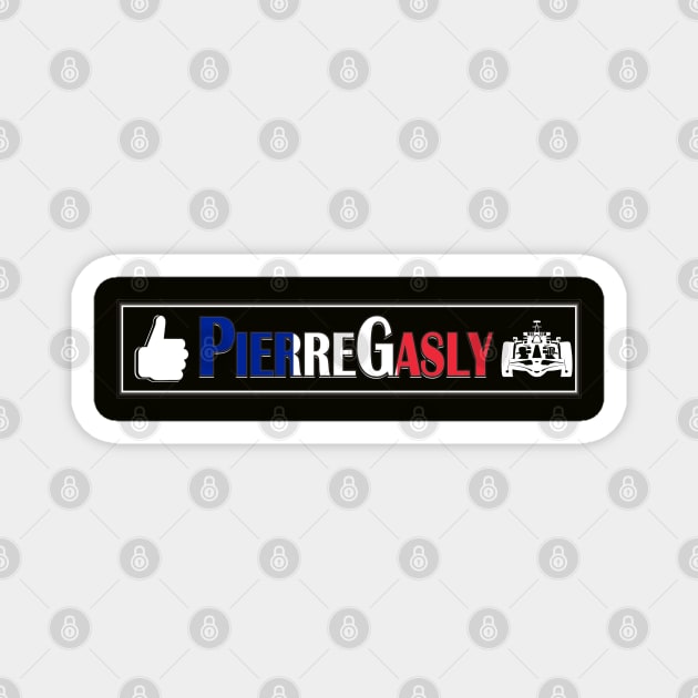 Pierre Gasly 2022 Magnet by vintagejoa