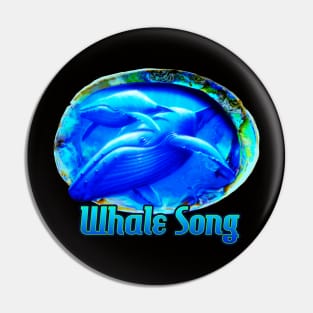 Whale Song Pin