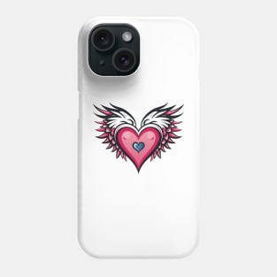 Heart with Wings 5 Phone Case