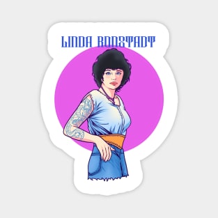 Linda Ronstadt Fan Art Design Magnet