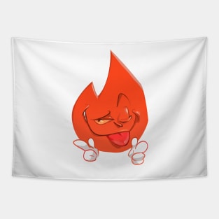 Flirt Flame Tapestry