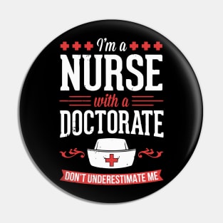 Nurse Dnp Phd Doctorate Graduation Pin