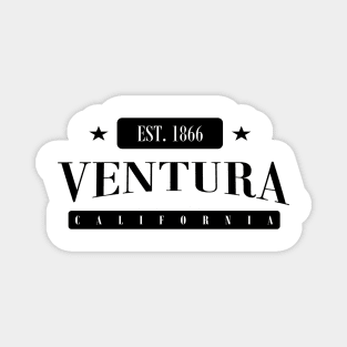 Ventura Est. 1866 (Standard Black) Magnet