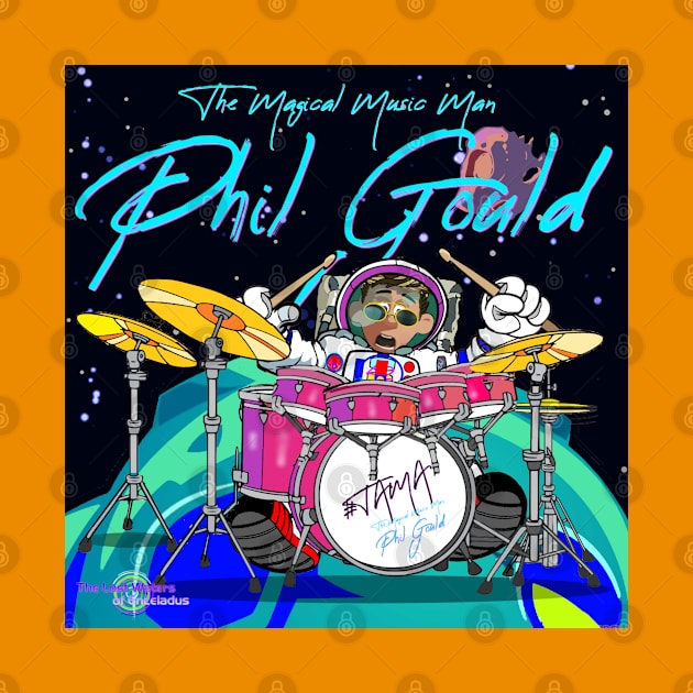 Tiny Phil Space Drummer by EnceladusWaters