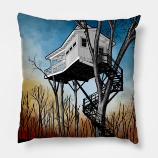 Treehouse Camp Pillow