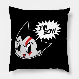 kratos astro boy Pillow