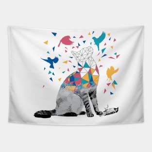 Cat Day Dreams Tapestry