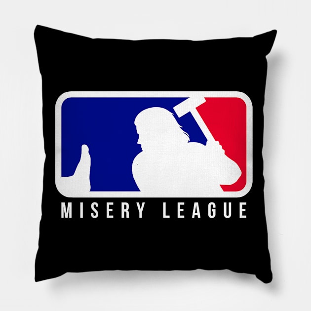 Misery League! Pillow by Raffiti