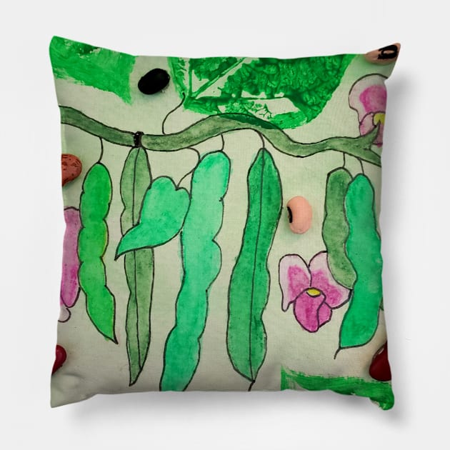 Cool Beans Pillow by etherealwonders