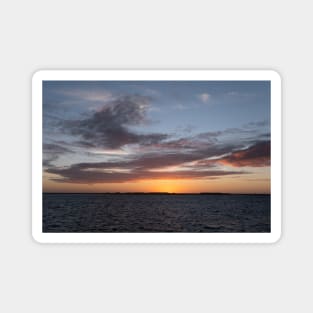 A Sunrise at Lighthouse Beach, Chatham MA Magnet