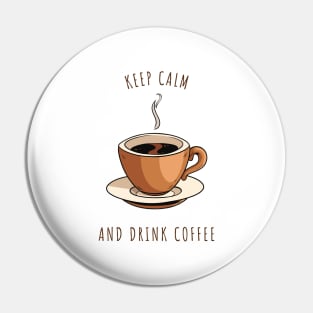 Coffee Roast Vintage Since Retro Cafe keep calm Pin