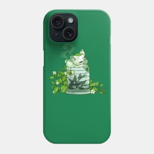 Tea Cats Series 1: Matcha Phone Case