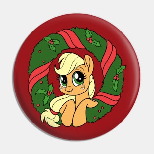 Christmas Applejack Pin