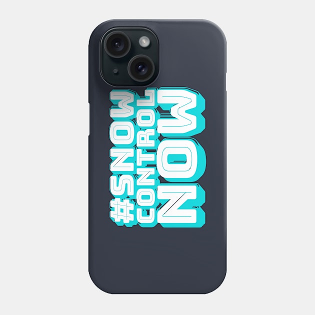 Snow Control Now Phone Case by Commykaze