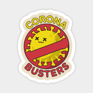 Awesome Corona Busters for Vaccinated Medical Staff Frontline healthcare workers Magnet