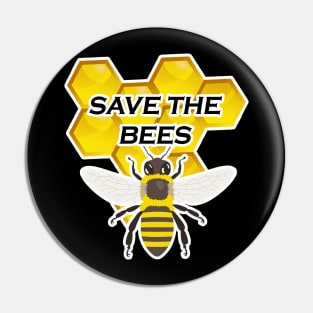 Save the bees Pin