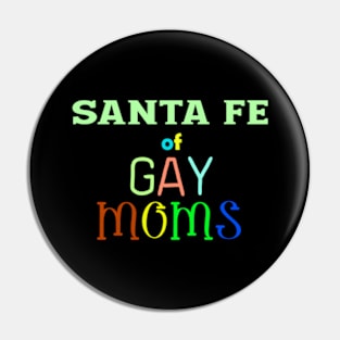 lgbt pride Santa fe Pin