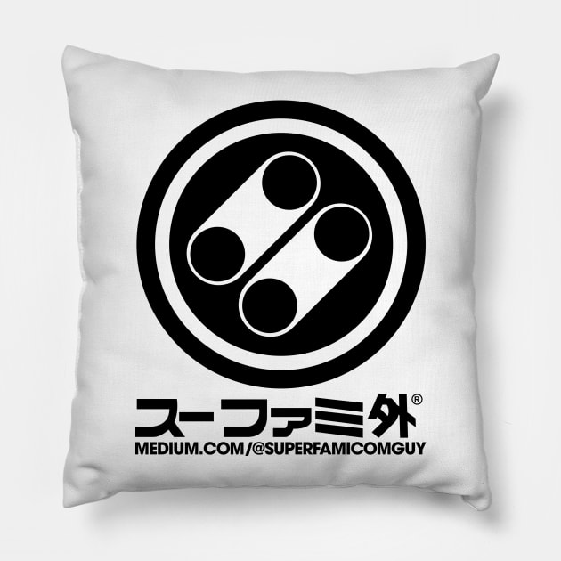 Super Famicom Guy Standard Pillow by ikaradesign