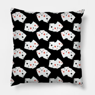 Cool Poker Cards Pillow