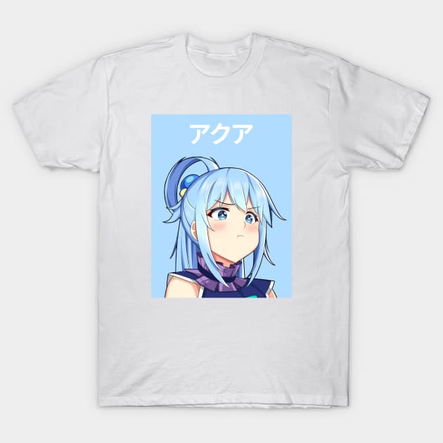 Aqua - Kono Subarashii Sekai ni Shukufuku wo! - Aqua Konosuba - T-Shirt