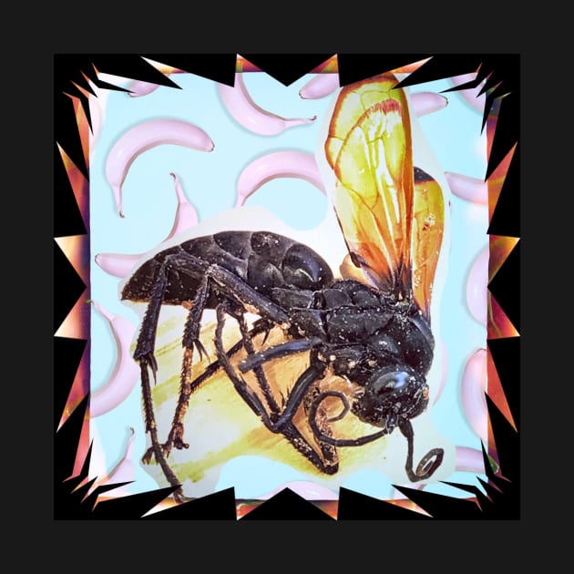 Psychedelic Hornet by judygreen1