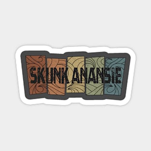 Skunk Anansie - Retro Pattern Magnet