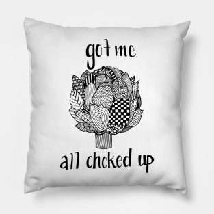 All Choked Up Pillow