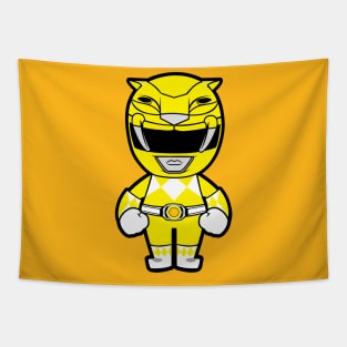 yellow ranger chibi Tapestry