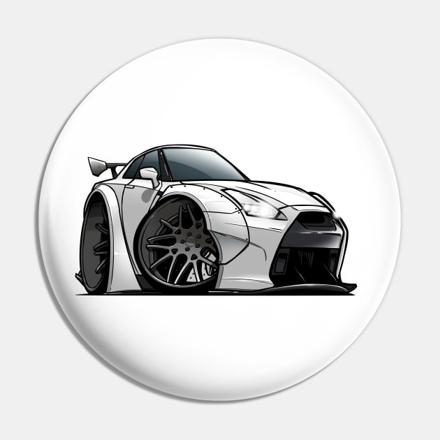 Nissan R35 GTR Pin by killustrator