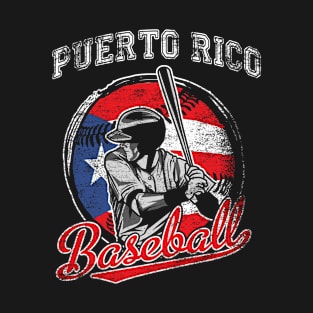 Puerto Rico Baseball PR Boricua Player T-Shirt