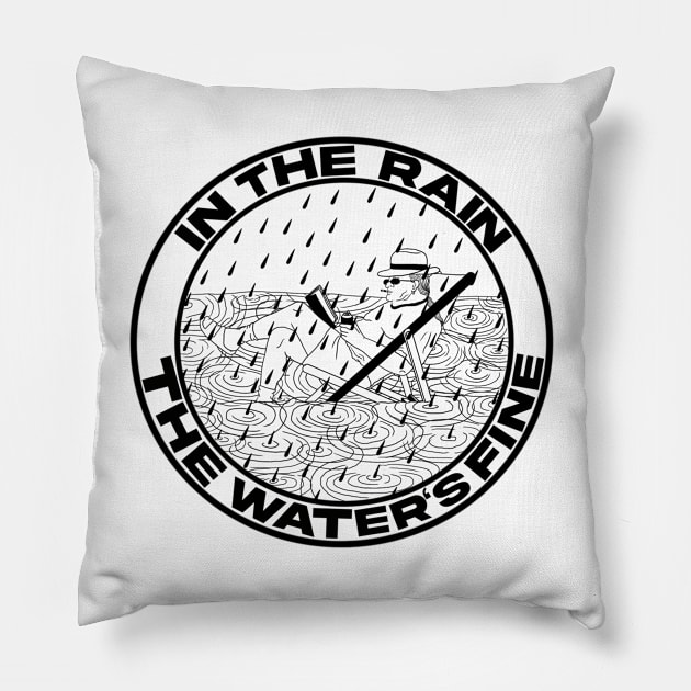 "Dark Days" Local Natives Emblem Pillow by motelgemini