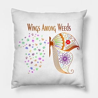 wings Colors Butterfly Flower Lovers the Best Gift For Life Stye Pillow