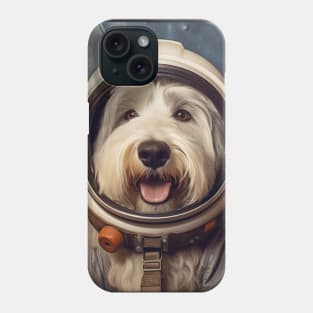 Astro Dog - Old English Sheepdog Phone Case