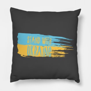 Stand With Ukraine Pillow