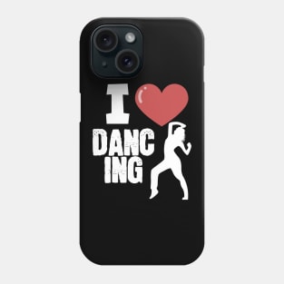 I love dancing women Phone Case