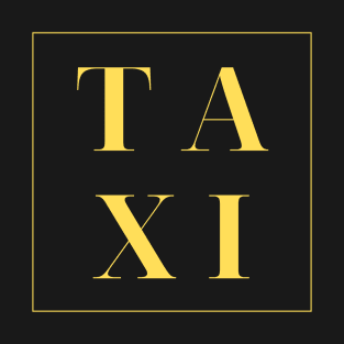 Yellow Taxi Logo T-Shirt