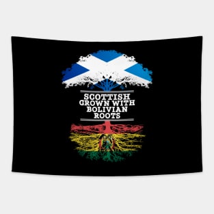 Scottish Grown With Bolivian Roots - Gift for Bolivian With Roots From Bolivia Tapestry