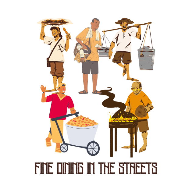 Pinoy Pride Street Food Selection by NewbieTees