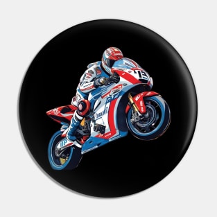 Moto Racing Pin