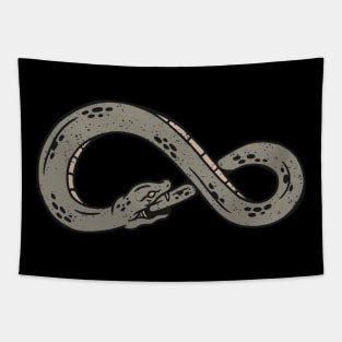 Infinity snake Tapestry