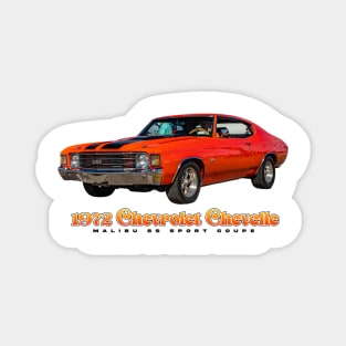 1972 Chevrolet Chevelle Malibu SS Sport Coupe Magnet