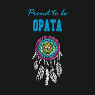 Native American Opata Dreamcatcher 42 T-Shirt