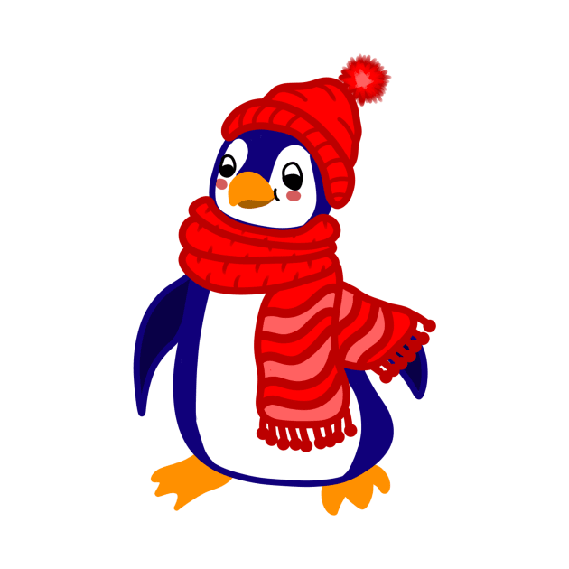 Perry the Penguin by scullinc