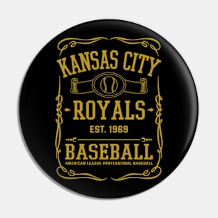 Vintage Royals American Baseball Pin