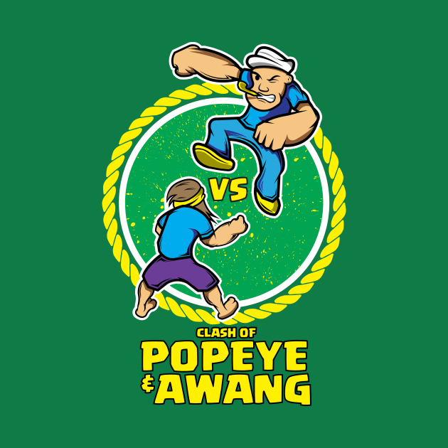 Clash of Popeye by cungtudaeast