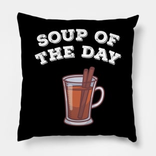 Christmas mulled wine alcohol soup of the day Pillow