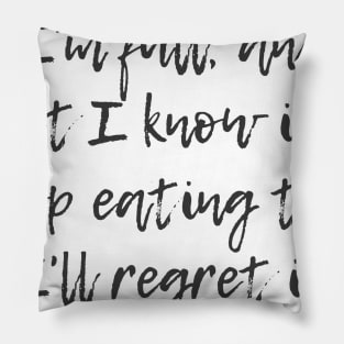 Stop Eating Pillow