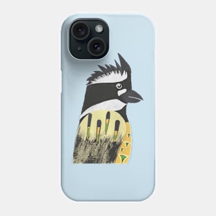 Native Birds of Australia Collage - Set 6 Shrike-tit Phone Case